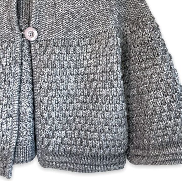 In 2. Alpaca Blend Textured Knit Crop Wide Sleeve Sweater - Picture 3 of 6